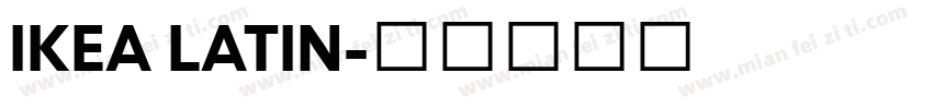 IKEA LATIN字体转换